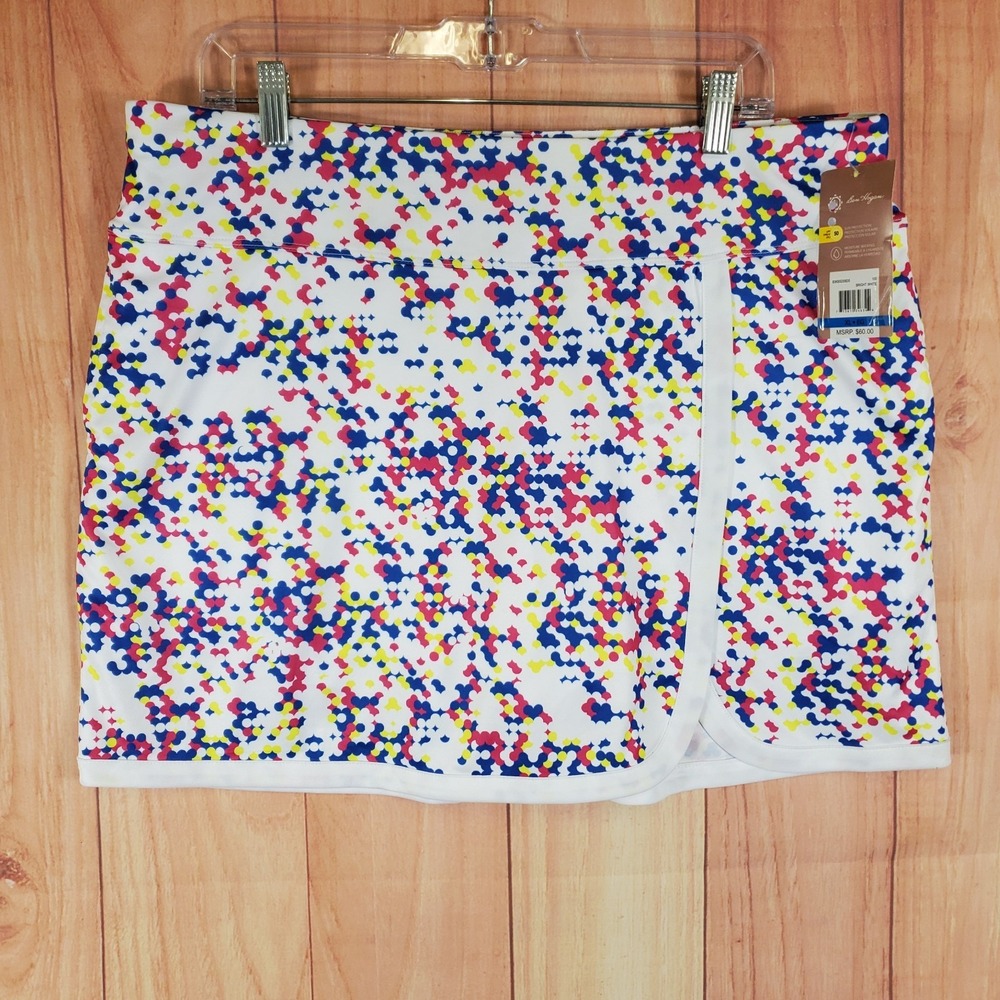 Ben Hogan Womens Geo Printed Skort Womens Sz XL Skirt Golf Activewear NEW